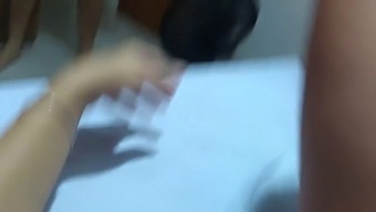 Cuckold Husband Cleans Wife'S Pussy With Mouth And Drinks Her Pee
