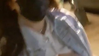Chill And Relax With A Sexy Teen In Public In This Retro Video