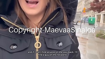 Hd Video Of Maevaa Sinaloa'S Manhunt In Paris: Cumshot On Her Face