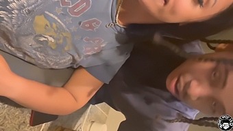 Stepmother With Big Breast Seduces Her Stepson While His Father Is Not At Home (Part 2)
