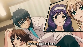 Hentai Video Showcasing Hardcore Group Sex With Ample Breasts And Penises