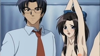 A Restrained Woman In Hentai Engages In Intense Penetration