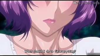 Cuckold Husband Watches As His Busty Girlfriend Gets Fucked In The Bathroom In Animated Video